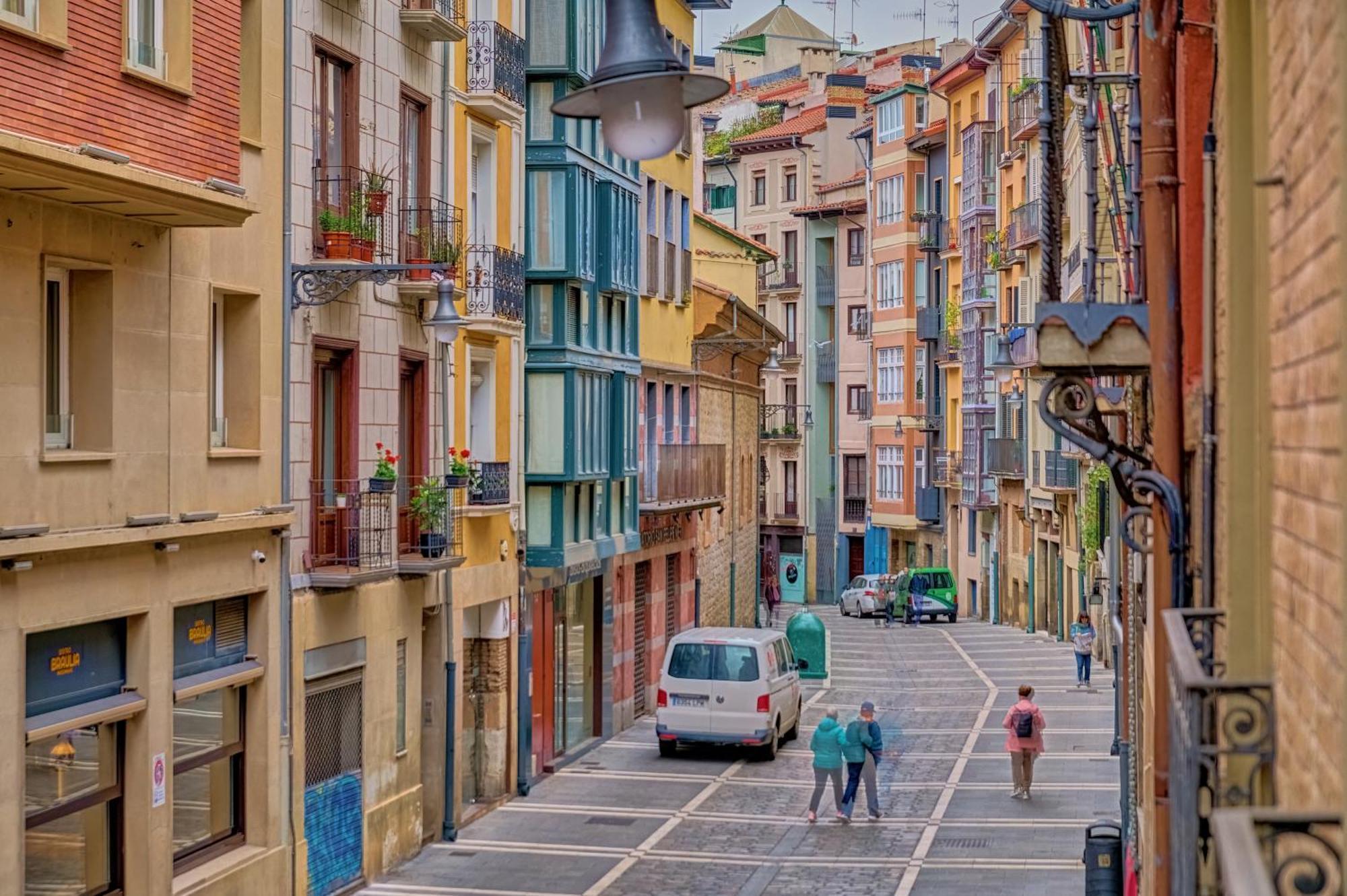 Centro Historico Exterior, Calle Nueva Dos Balcones ปัมโปลนา ภายนอก รูปภาพ
