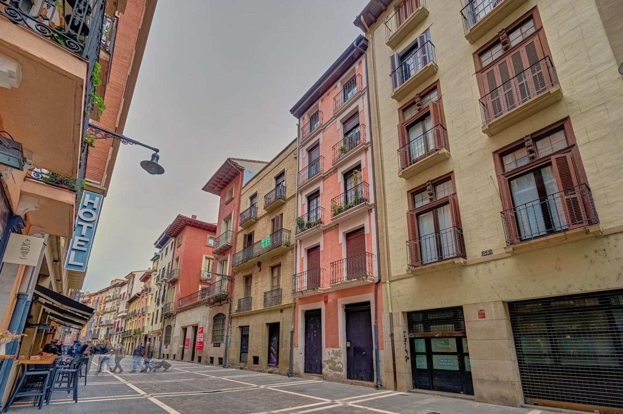 Centro Historico Exterior, Calle Nueva Dos Balcones ปัมโปลนา ภายนอก รูปภาพ